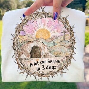 A Lot Can Happen in 3 Days Art Graphics Unisex T-shirt